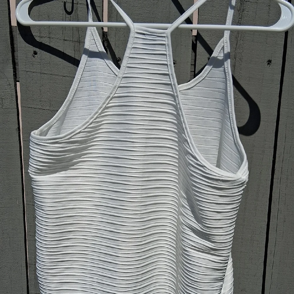 SHEIN White Ribbed Tank Top - Picture 9 of 11